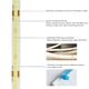 thumbnail image 4 of Tira LED COB 10m, 252 LEDs 110LM Flexible Cortable Autoadhesivo Con Luz Uniforme, Para Espejos Escaleras Habitación Cocina, 4 of 7