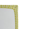thumbnail image 2 of Ambesonne Retro Fitted Sheet, Vertical Stripes and Dots, Full Size, Avocado Green Cream, 2 of 2