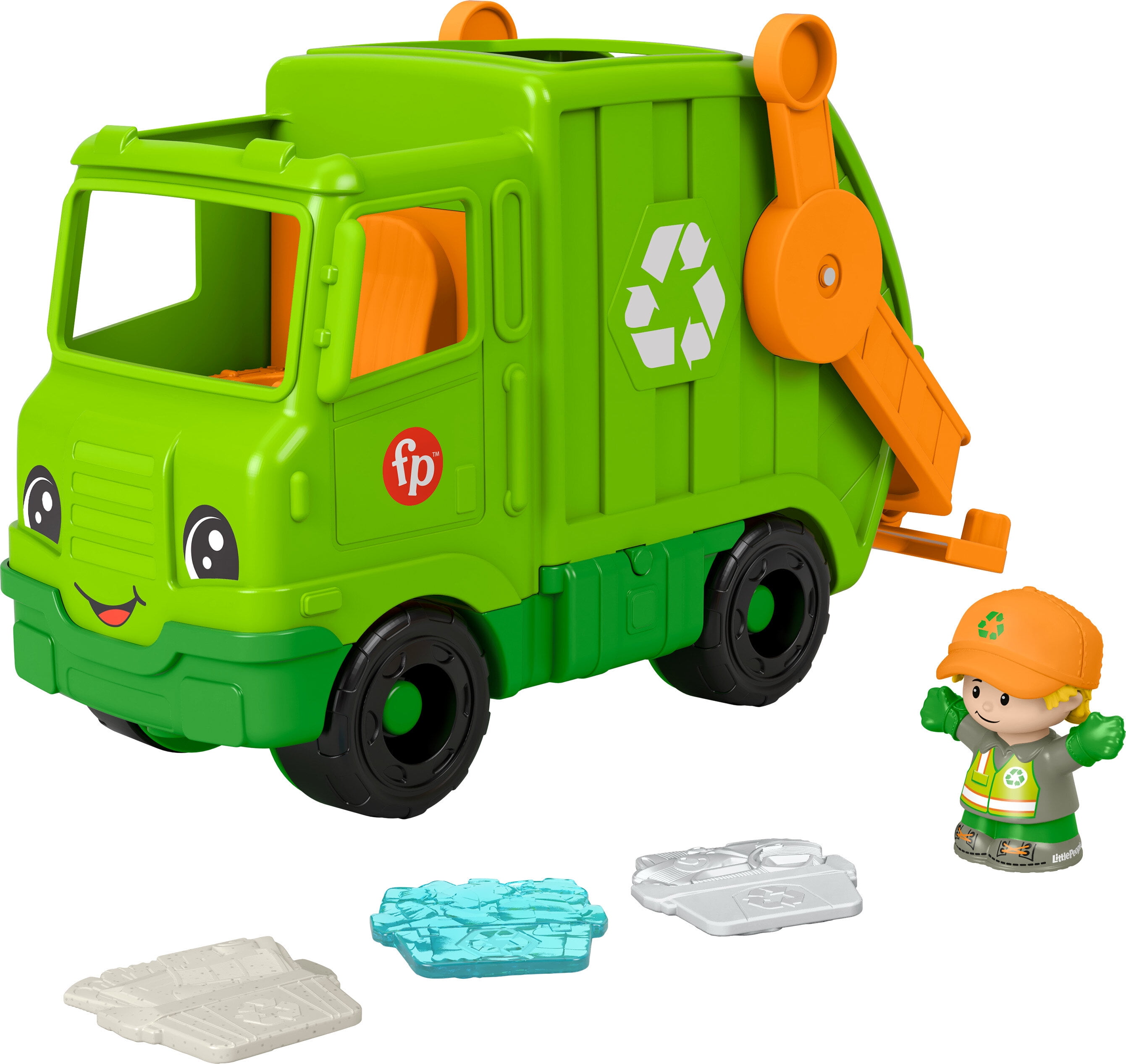Fisher Price Little People Taco Food Truck Toy with Musical Features 2 Figures for Toddlers Walmart