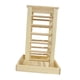 thumbnail image 2 of Comedero de heno de madera para conejos, soporte para pasto para animales pequeños, dispensador de comida de pie, comedero para chinchillas, mascotas, 2 of 9