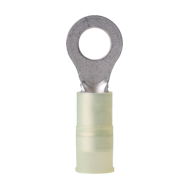 Ancor 12-10 AWG - Terminal de anillo de nailon de 1/4" - Paquete de 100