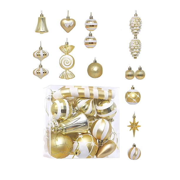16 Adornos Navideños Adornos Coloridos Para El Árbol De Navidad Colgantes Conjunto De Adornos Para Colgar En El Árbol De Navidad Para El Árbol De Navidad, Bodas, Fiestas Navideñas Y El Hogar