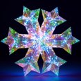 thumbnail image 1 of Copo de nieve Joiedomi, 38 cm, prismático USB, 100 LED, 1 of 9