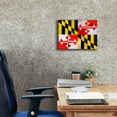 thumbnail image 5 of Epic Graffiti 'Maryland' by Artpoptart, Canvas Wall Art, 16"x12", 5 of 8