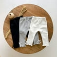 thumbnail image 2 of Chenyin Baby Newborn Fleece Leggings Girls Stretch Thickened Tights Winter Solid Colour Trousers Warm Slim Pants for Girls 0 Months -2 Years Old, 2 of 9