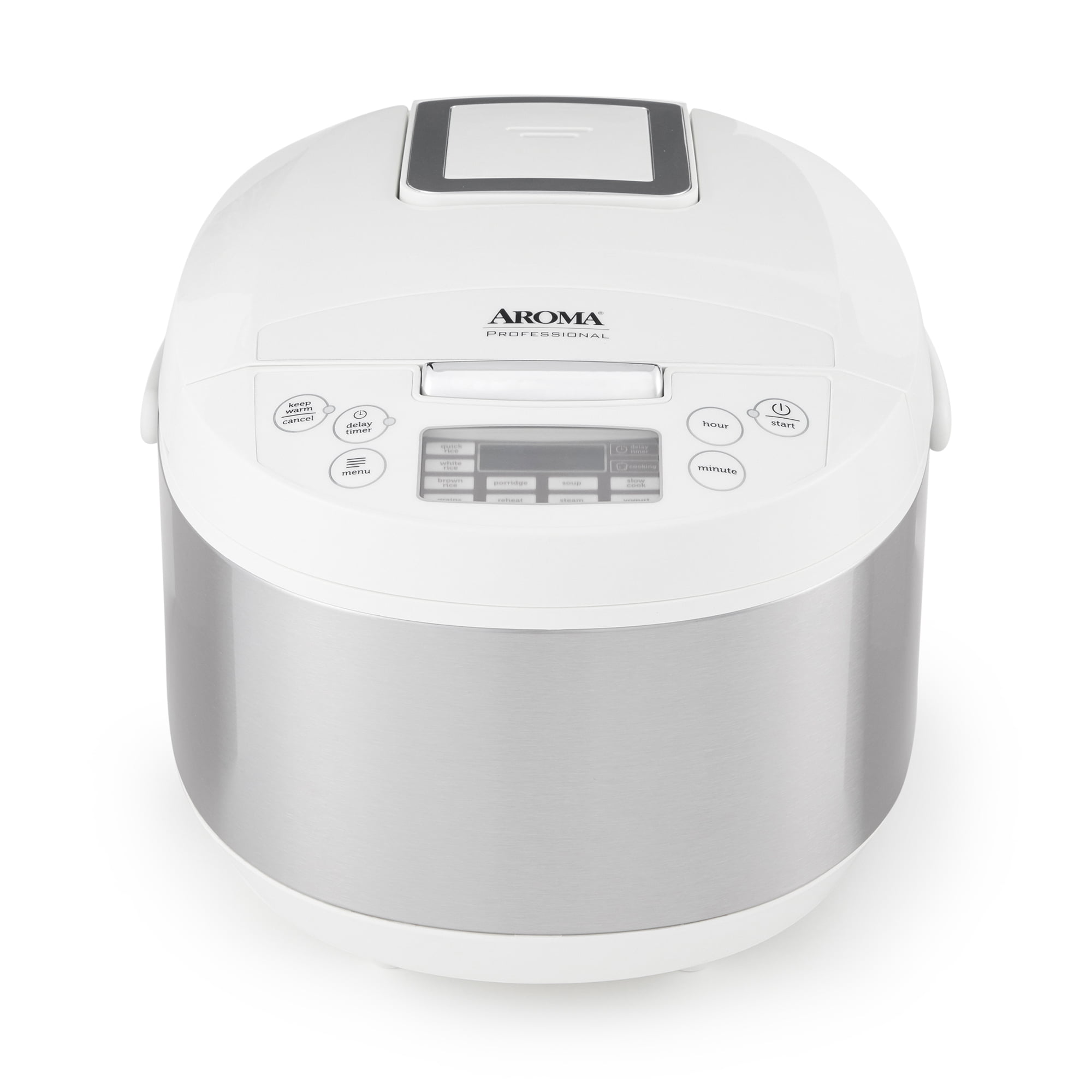 Aroma Professional 10 Cup Capacity Rice Cooker / Slow Steam Multi-Piece  M6190465