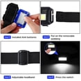 thumbnail image 4 of 60 Pcs Led Headlight Flashlight for Adults Kids Outdoor Flashlight Headlights with Adjustable Headband Waterproof, 4 of 6