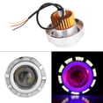 thumbnail image 4 of LAFGUR Angel Devil Eyes Headlight, Motorcycle Projector Headlight,Motorcycle Strong/Weak Light LED Headlight Projector Lens Dual Angel & Devil Eye HeadLamp, 4 of 8