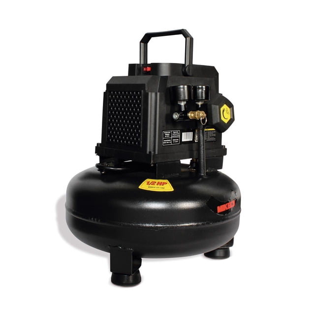 Compresor MIKELS 1/2 Hp Capacidad 11 L Color Negro