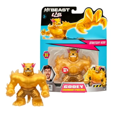 MrBeast Lab Heroes of Goo Jit Zu Goo Legendary Panther Action Figure, Ages 5 