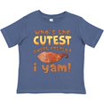 thumbnail image 3 of Inktastic Who's the Cutest Sweet Potato? I Yam Funny Thanksgiving Boys or Girls Toddler T-Shirt, 3 of 5