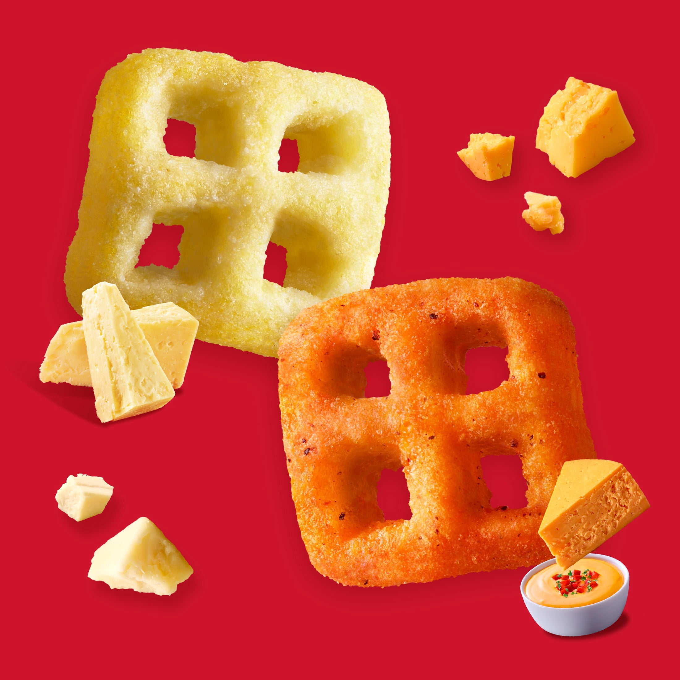 (4 pack) Cheez-It Crunch Variety Pack Cheesy Baked Snacks, Lunch Snacks, 10 Count