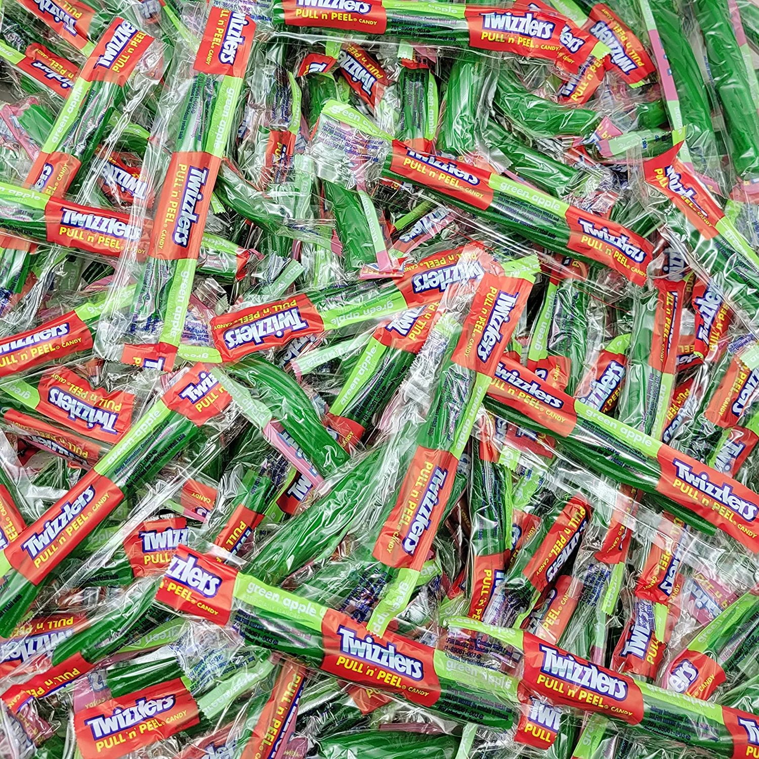 Twizzlers PullNPeel Green Apple Chewy Licorice Candy Snacks Size