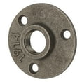 thumbnail image 3 of Flange Base, 65mm 10pcs 3 Holes Flange 1/2, For Industry Fixing Pipes, 3 of 8