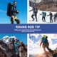 thumbnail image 5 of Almohadillas para bastones de trekking, repuestos para senderismo, protectores ligeros, 10 unidades, funda protectora de goma para bastones., 5 of 6