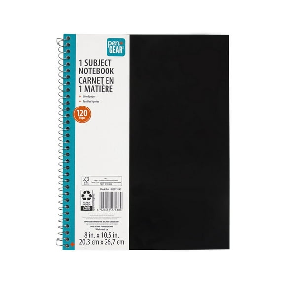 spiral notebook