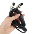 thumbnail image 6 of XISAOK 8Pin Female to 8 Pin Female Aviation Mic Cable for Kenwood Transceiver MC-60, 6 of 10