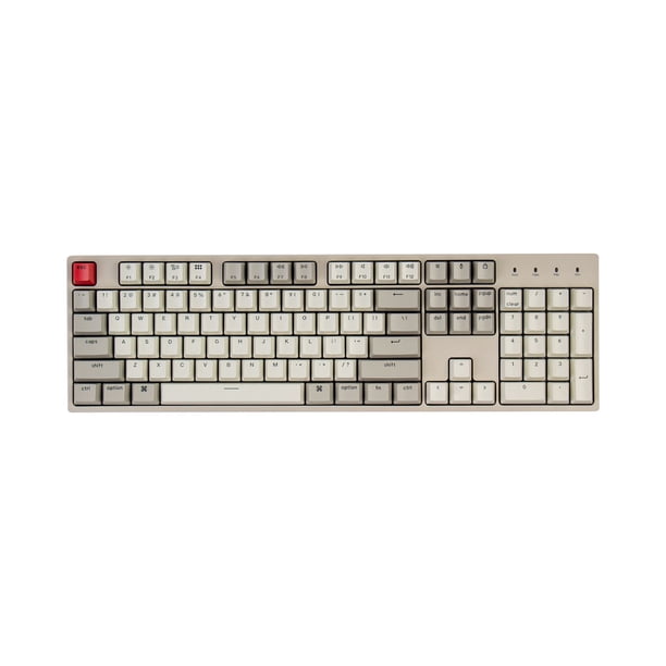 Teclado Keychron C2 Interruptor mecánico marrón con cable de tamaño completo