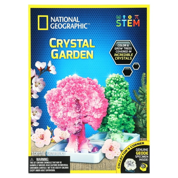 NATIONAL GEOGRAPHIC Crystal Growing Garden – Grow Two Crystal