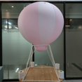 thumbnail image 3 of Sayok 3ft Half Inflatable Hot Air Balloon with Air Pump, Baby Shower Party Decoration Balloon Inflatable Hanging Balloon for Nursery Decor/ Birthday Party/Wedding/Exhibitions, 3 of 8
