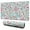 Pioneer Flower Floral-2, variant on Long Mouse Pads for Desk,Pioneer Flower Floral Print Pattern Desk Mats on Top Of Desks, Desk Mouse Pad Extra Large with 3mm Non-Slip Base and Stitched Edge for Gaming,Office,Work,Home 31.5"x11.8"
