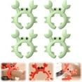 thumbnail image 4 of Texaio Organizer Rack Creative Crab Shaped Silicone Spatula Rack Crab Silicone Spatula Holder Anti Overflow Clip Multifunctional Spatula Holder Anti Scalding And Overflow Kitchen Gadgets Kitchenware, 4 of 8