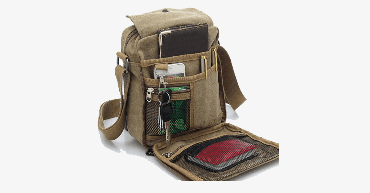 Canvas messenger bag walmart hotsell