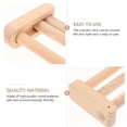 thumbnail image 3 of Fijador De Cintura Tejido, Retenedor De Correas De Cintura De Madera Maciza Pulida Suavemente Para Tejer, 3 of 7
