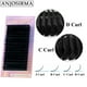 thumbnail image 2 of ANJOSIRMA 16 Filas Artificial Visón Personal eye Negro Profesional Cilios Suave Natural Ojo nagaraku, 2 of 3