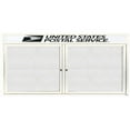 thumbnail image 3 of Aarco Products DCC3672RHIW 2-Door Illuminated Enclosed Bulletin Board with Header - White, 3 of 3