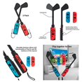 thumbnail image 5 of Juego de accesorios 10 en 1 para Nintendo Switch OLED, controlador NS Joycon, mango, pulsera de baile, Kit de Joystick para palos de Golf, 5 of 5