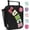 BlackWithLetter, variant on GYEUKHAM Kids Insulated Lunch Box, Mini Cooler Thermal Meal Bag with Buckle & Mesh Side Pocket, Back to School Tote for Girls & Boys,Black