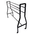 thumbnail image 1 of Lipstore Support de Basketball Inclinable avec Roues Support de Rangement pour Basketball Support de Basketball à 2 Niveaux, 1 of 8