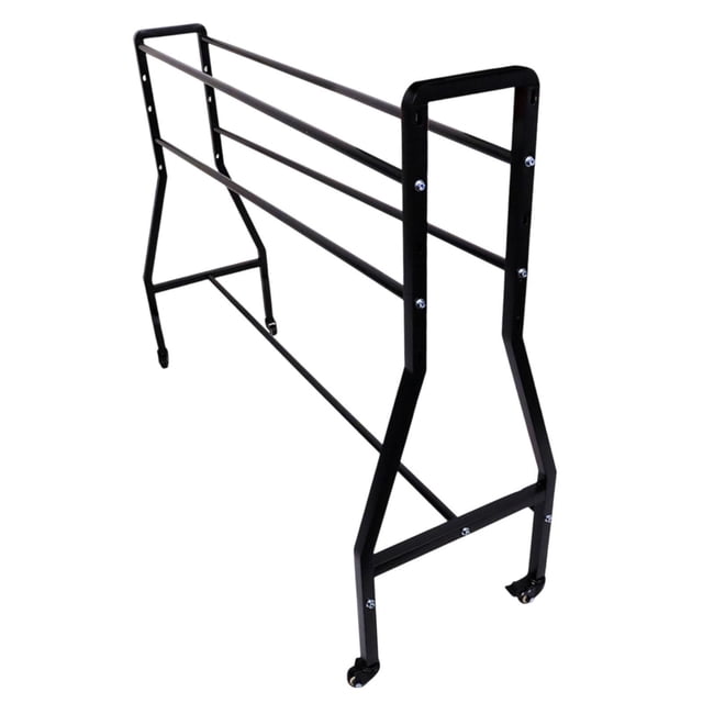 Lipstore Support de Basketball Inclinable avec Roues Support de Rangement pour Basketball Support de Basketball à 2 Niveaux
