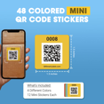 thumbnail image 3 of SmartLabels Small QR Code Stickers | Mini 1.5-Inch Labels with AI Photo Analysis App | Auto-Create Item Description | No Typing | US-Made | Storage, Inventory Tracking, Organization & Moving, 48-Pack, 3 of 7