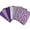 Purple, variant on TureClos 25cm Precut Quilt Squares, Assorted (7 Pieces)
