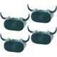 thumbnail image 1 of Fregona montada en la pared de 4 Uds., escoba de cabeza de toro montada en la pared, pinza de barrido, almacenamiento de injerto para cocina, ba?o, lavandería ZefeiWu 8390615819572, 1 of 1