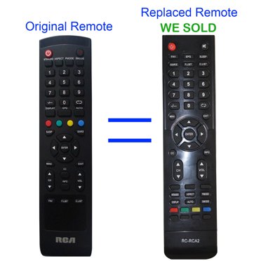 Remote Control For RCA RLD3273A, RLDED2952A, RLDED3258A-E & More Smart LCD LED HDTVs