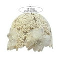 thumbnail image 2 of for Women Summer Flowers Lace Skullies Hat Knitted Hat Beret Cap Hollowed Out KHAKI, 2 of 7