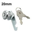thumbnail image 5 of AFQH 16/20/25mm Cam Lock Door Drawer Cabinet Mail Box Locker Cupboard + 2 Keys, 5 of 9
