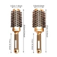 thumbnail image 2 of Straightening Normal Coarse Round Hair Brush With Boar Bristle Ceramic Barrel, 2 of 3