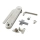 thumbnail image 4 of Bisagra de soporte de tapa de cierre lento, tapa plegable, soporte de tapa, ajustable, tapa aleatoria Plata, 4 of 9
