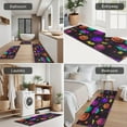 thumbnail image 5 of Rainbow Halloween Pumpkins Pattern Kitchen Rugs Sets Of 3,Kitchen Runner Rugs Non Skid Washable,Decorative Kitchen Floor Mats for Kitchen,Sink,Laundry,17"x30"+ 17"x47" + 17"x59", 5 of 6