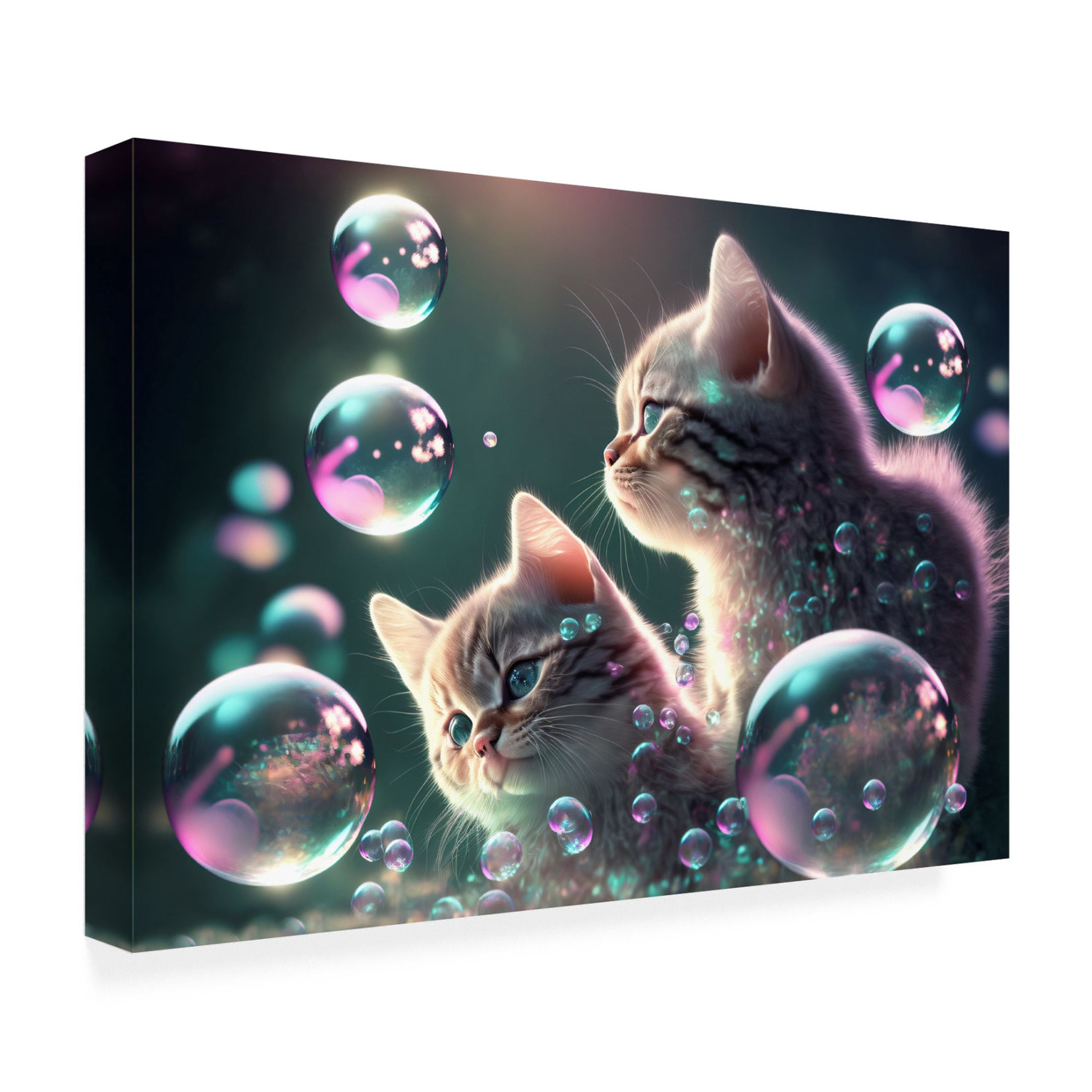 Canvas Wall Art - Ray Heere 'Mystical Morning 15' Wall Art for Living Room, Bedroom, or Office Décor by Trademark Fine Art - 19 x 12 Inches