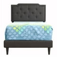 thumbnail image 2 of Home Furniture Indoor Deb Black Adjustable Twin Panel Bed, 2 of 7