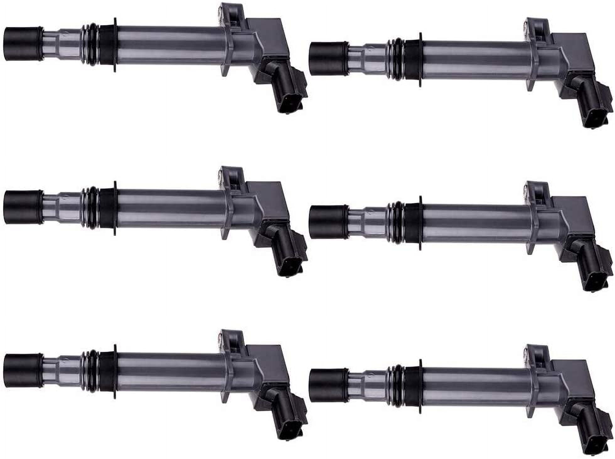CCIYU Pack of 6 Ignition Coils for Dodg-e/for Jeep/Chrysle-r/for Mitsubishi 1999-2008 V8 V6 3.7L 4.7L Fits for UF270 UF297 UF399