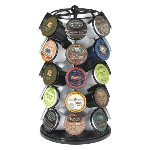 Nifty 35 Capacity Coffee Pod Carousel, Black