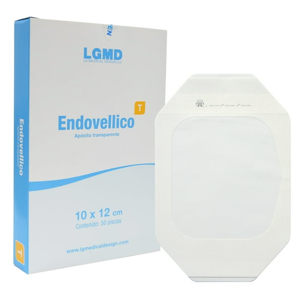 Apósito Transparente Endovellico T 10x12cm Caja 50 Pzs Marca LGMD