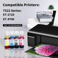 thumbnail image 2 of Koala Compatible Refil Ink Bottle Replacement for 522 T522 Compatible with ET-2720 ET-4700 Printer Black, Cyan,, 2 of 5