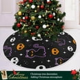 thumbnail image 6 of GZHJMY Halloween Christmas Tree Skirt Halloween Tree Skirt for Holiday Party Home Christmas Day Ornaments 36", 6 of 6